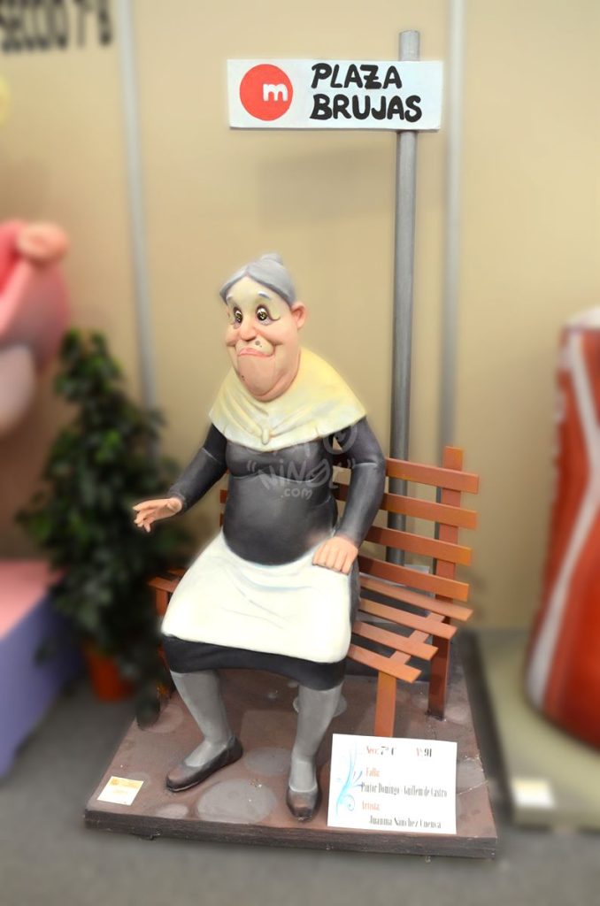 Año 2014, falla Pintor Domingo, Guillén de Castro, sección séptima c, Artista: Juanma Sánchez Cuenca.