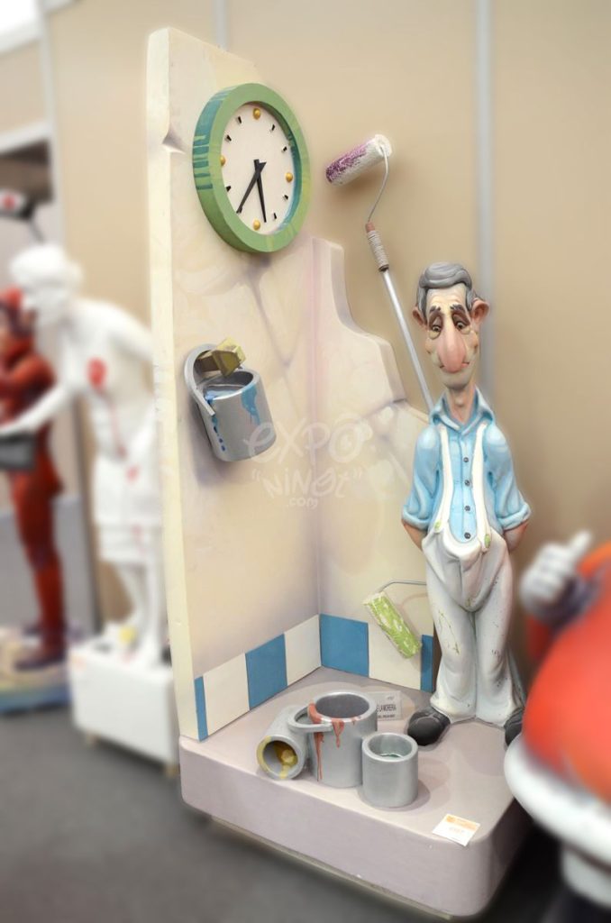Año 2014, falla Plaza de la Morería, sección séptima a, Artista: José Luis Pascual Nebot.