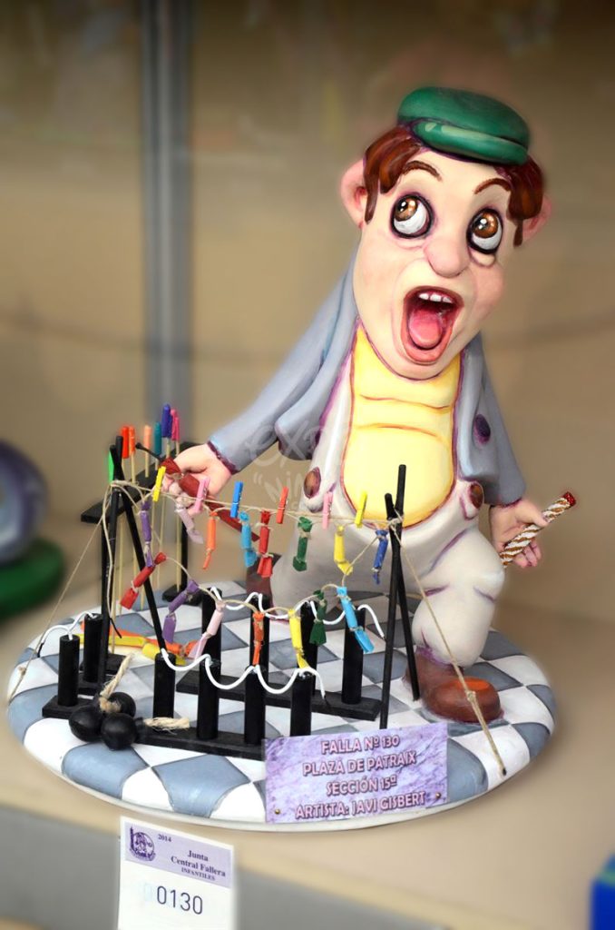 Año 2014, falla Plaza de Patraix, sección decimoquinta Infantil, Artista: Javier Gisbert Rodríguez.