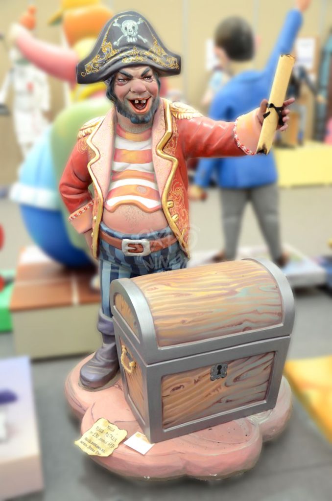 Año 2014, falla Plaza de Patraix, sección sexta b, Artista: Sergio Edo Llopis.