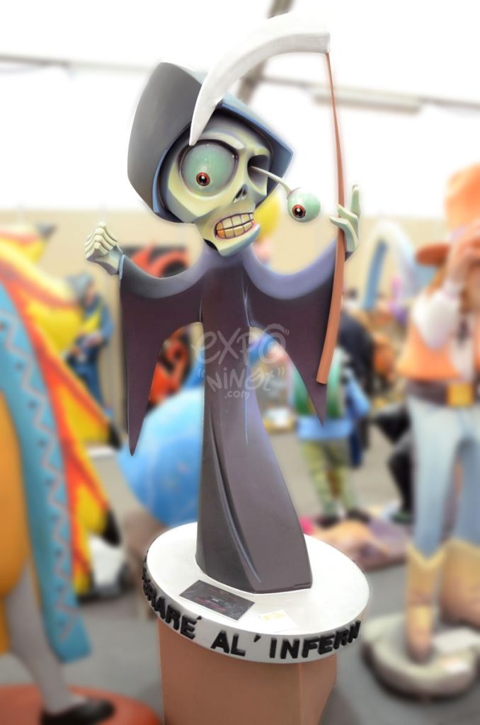 Año 2014, falla Plaza del Negrito, sección sexta a, Artista: Francisco Giner Núñez.