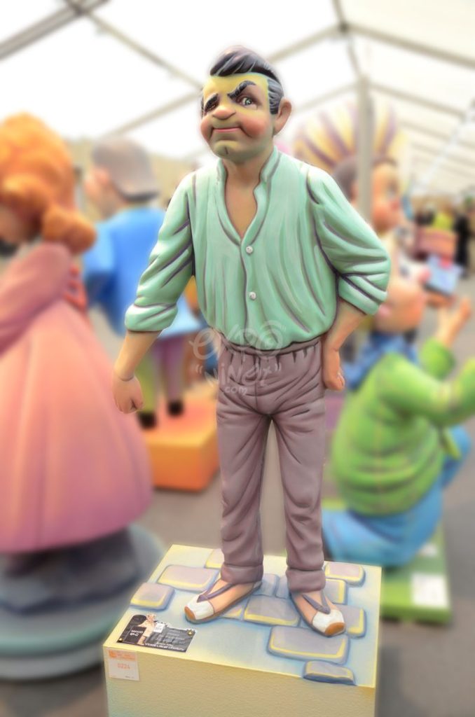 Año 2014, falla Plaza la Sequiota, El Palmar, sección sexta c, Artista: Vicente Llácer Fortuny.
