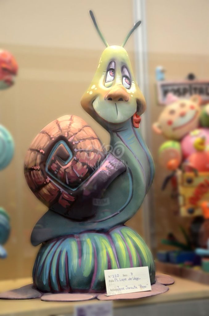 Año 2014, falla Plaza Lope de Vega, sección séptima Infantil, Artista: José Jarauta Navajas “Pepo”.