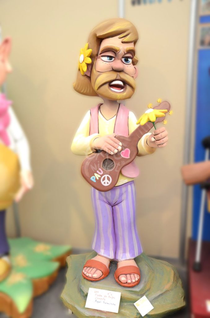 Año 2014, falla Plaza Rojas Clemente, sección sexta c, Artista: Miguel Banaclocha Rausell.