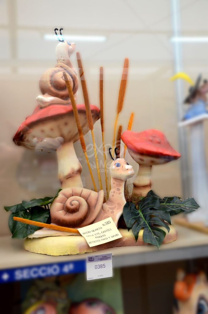 Año 2014, falla Plaza Vicente Castell Maiques, sección cuarta Infantil, Artista: David Zahonero del Fresno.