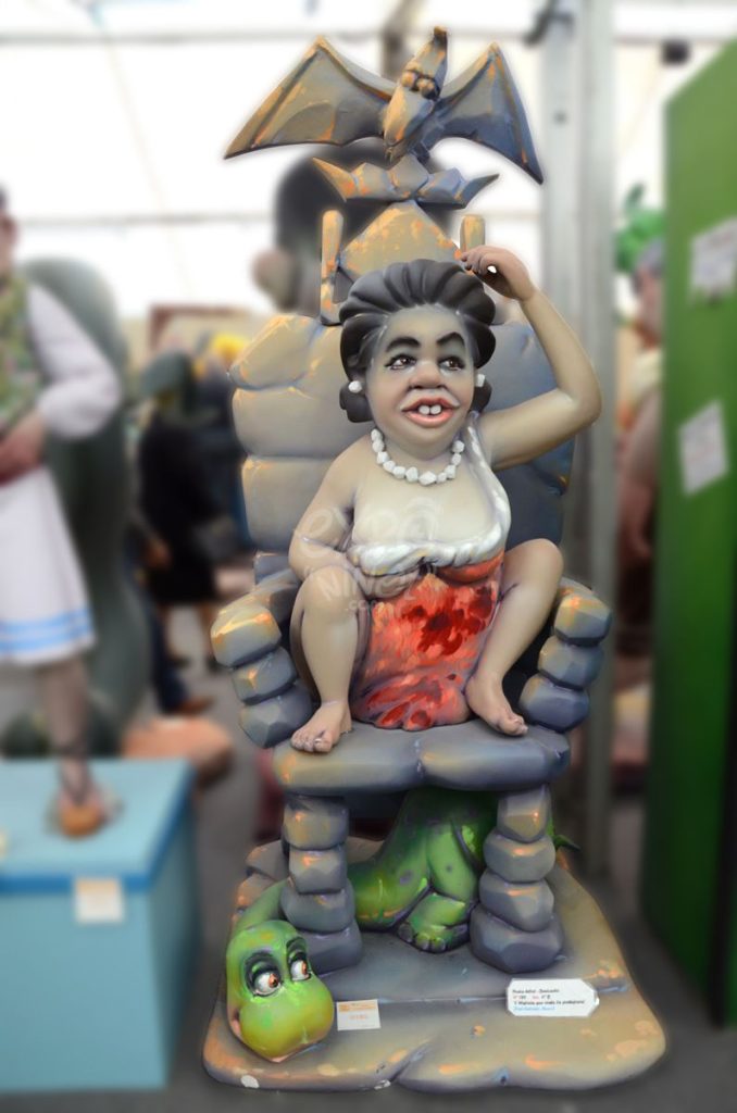 Año 2014, falla Poeta Altet, Benicarló, sección sexta b, Artista: José Antonio Marco Gómez.