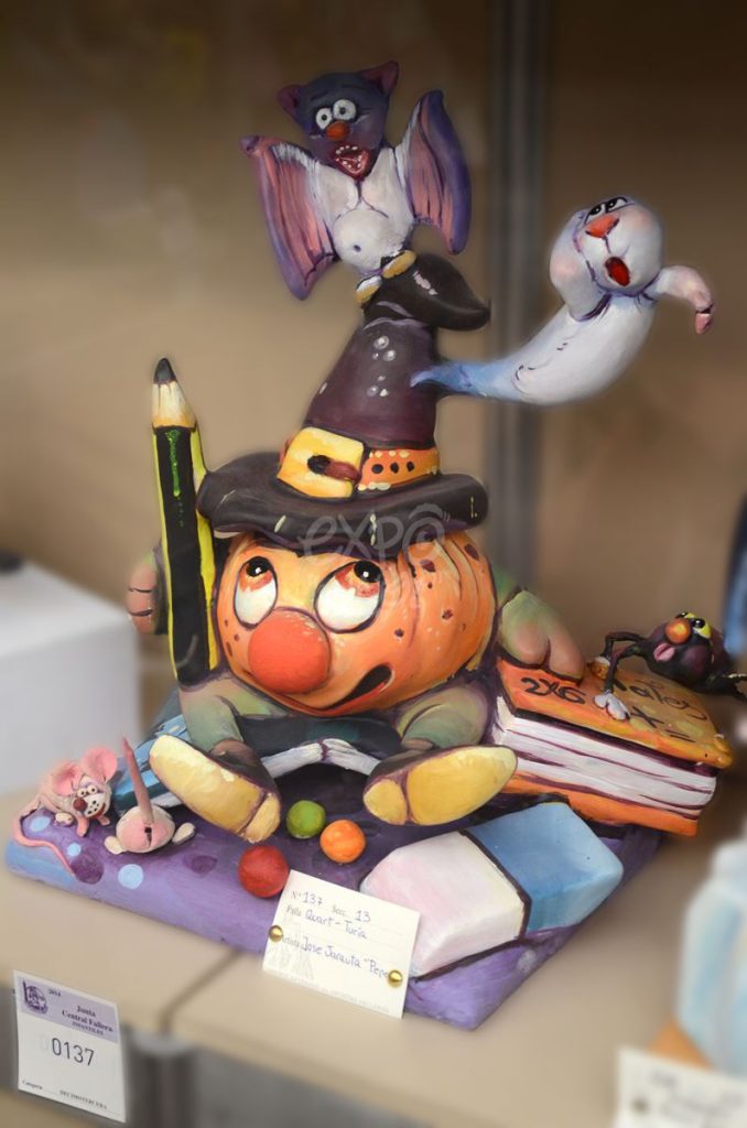 Año 2014, falla Quart, Turia, sección decimotercera Infantil, Artista: José Jarauta Navajas “Pepo”.