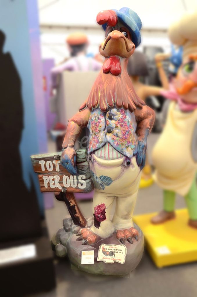 Año 2014, falla Rio Tajo, Cavite, sección séptima b, Artista: Sergio Edo Llopis.