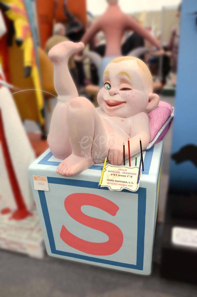 Año 2014, falla Ripalda, Sogueros, sección séptima b, Artista: Sergio Edo Llopis.