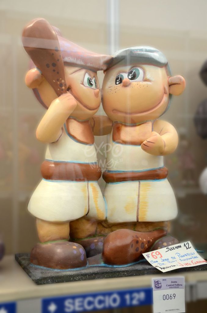 Año 2014, falla San José Pignatelli, Avenida Doctor Peset Aleixandre, sección duodécima Infantil, Artista: José Vicente Cebrián Minguet.