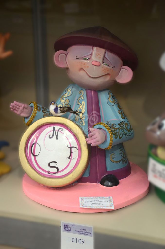 Año 2014, falla San Rafael, Antón Martin, sección sexta Infantil, Artista: Lorenzo Fandos Ayoro.