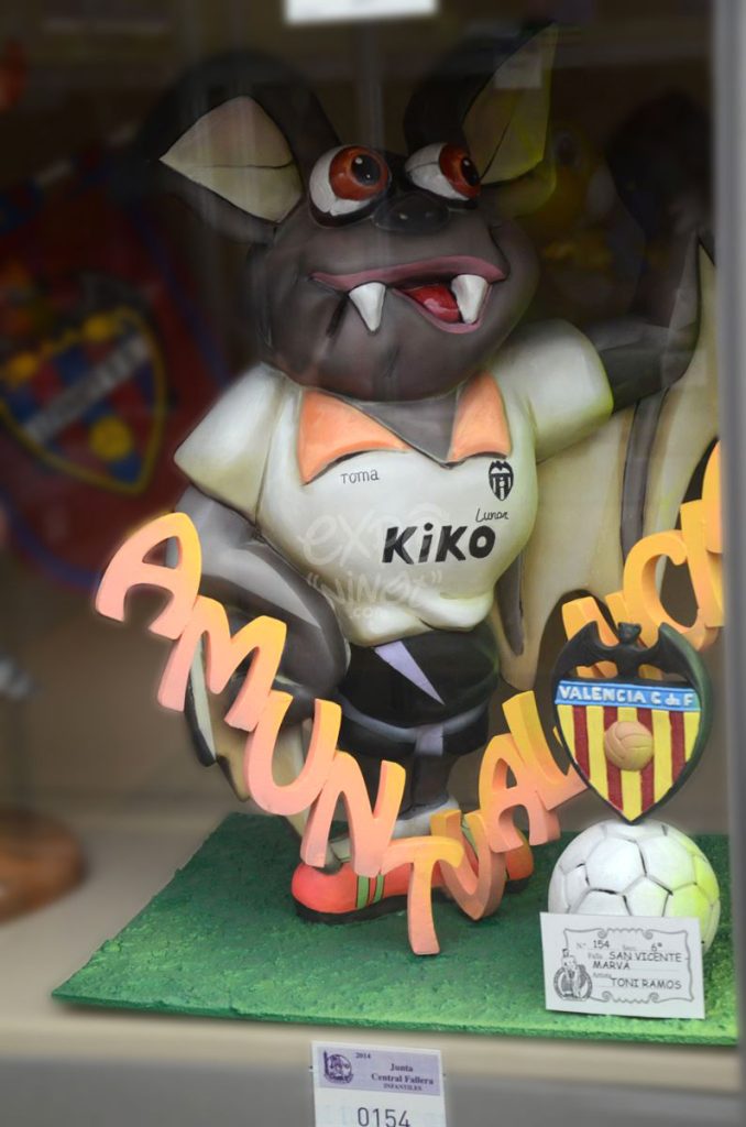 Año 2014, falla San Vicente, Marvá, sección sexta Infantil, Artista: Antonio Ramos Asensi.