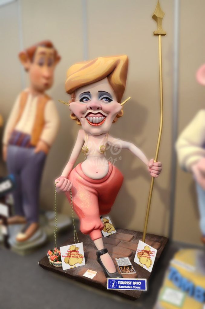 Año 2014, falla Zapadores, Vicente Lleó, sección tercera a, Artista: Francisco Torres.