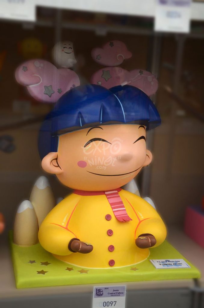 Año 2014, Plaza García Morato, Yecla, sección undécima Infantil, Artista: Hermanos Tomillo.