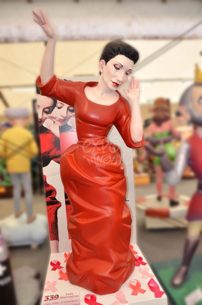 Año 2015, Blanquerías, sección sexta a, Artista: Vicent Maldonado.