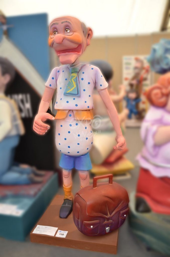 Año 2015, falla Albacete, Marvá, sección sexta a, Artista: Sergio Martínez Guirao.