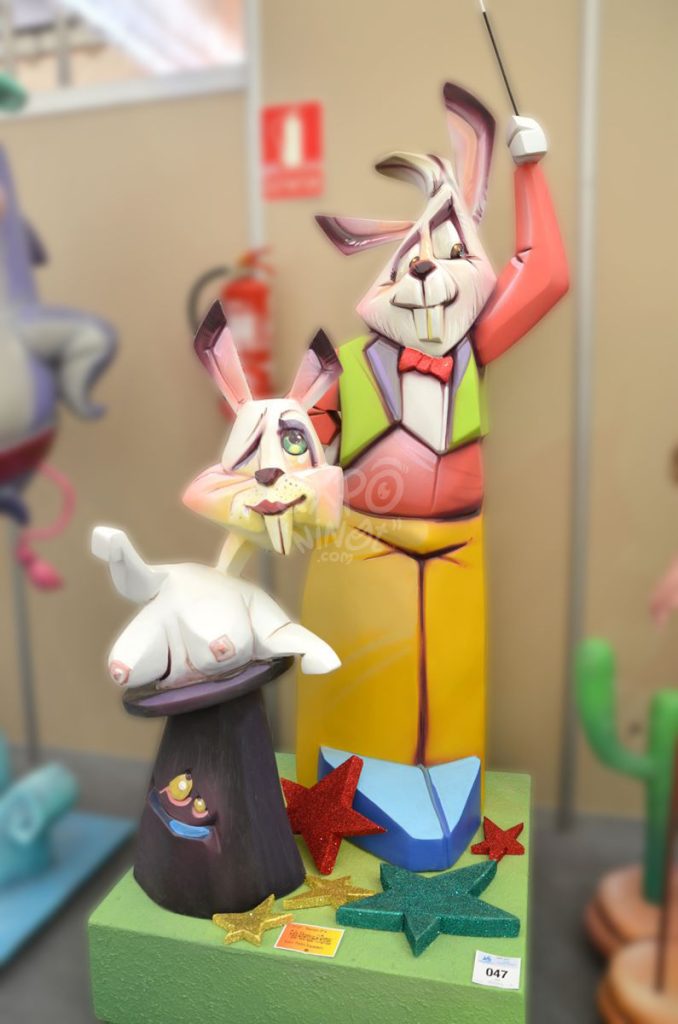 Año 2015, falla Alberique, Héroe Romeu, sección quinta a, Artista: Pedro Espadero Colmenar.