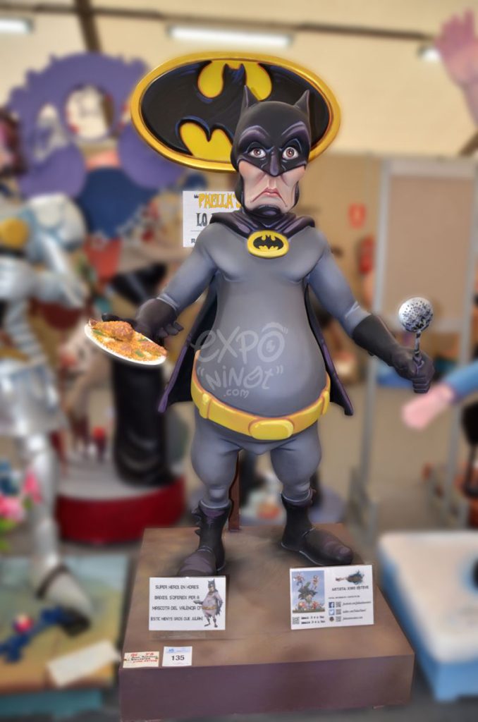 Año 2015, falla Avenida Burjasot, Joaquín Ballester, sección tercera b, Artista: Ximo Esteve Mares.