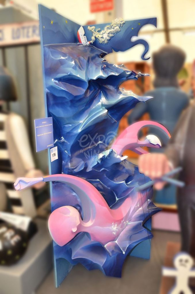 Año 2015, falla Avenida Campanar, Hipólito Rovira, sección quinta c, Artista: Daniel Jiménez Zafrilla.