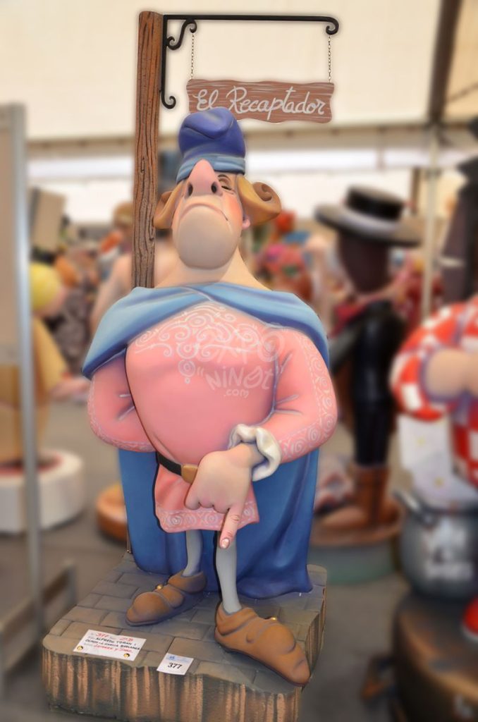 Año 2015, falla Avenida de Francia, Alfredo Torán y Olmos, sección segunda b, Artistas: Gabriel Sanz, José Latorre, José Latorre y Gabriel Sanz.