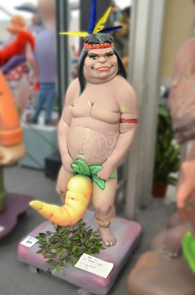 Año 2015, falla Avenida García Lorca, Olta, sección cuarta b, Artista: Enrique Burriel Morro.