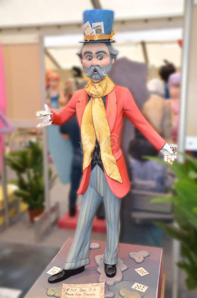 Año 2015, falla Avenida Pianista Martínez Carrasco, Eslida, sección séptima a, Artista: Salvador Espert Corachán.