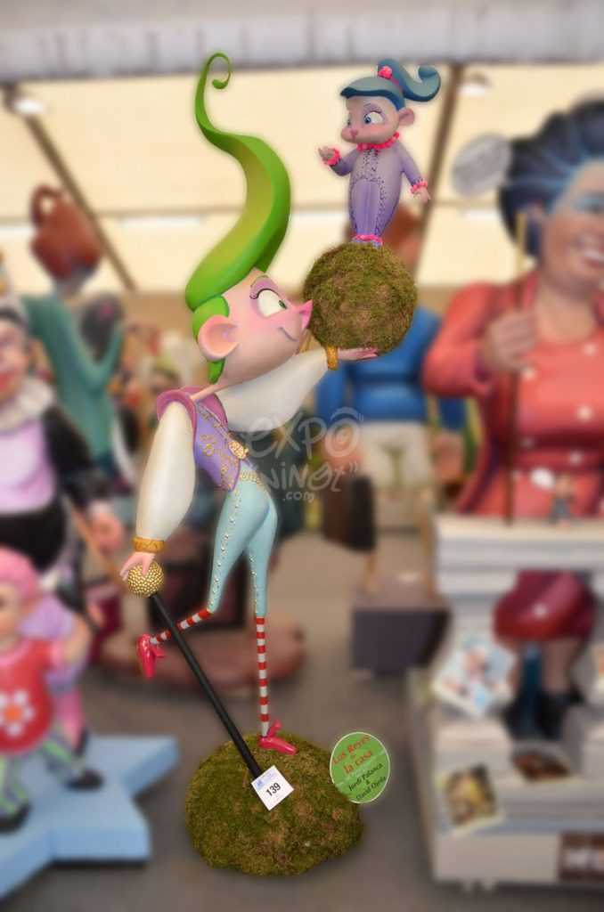 Año 2015, falla Avenida Portugal, Fragata, sección cuarta c, Artista: Jordi Palanca Marqués.