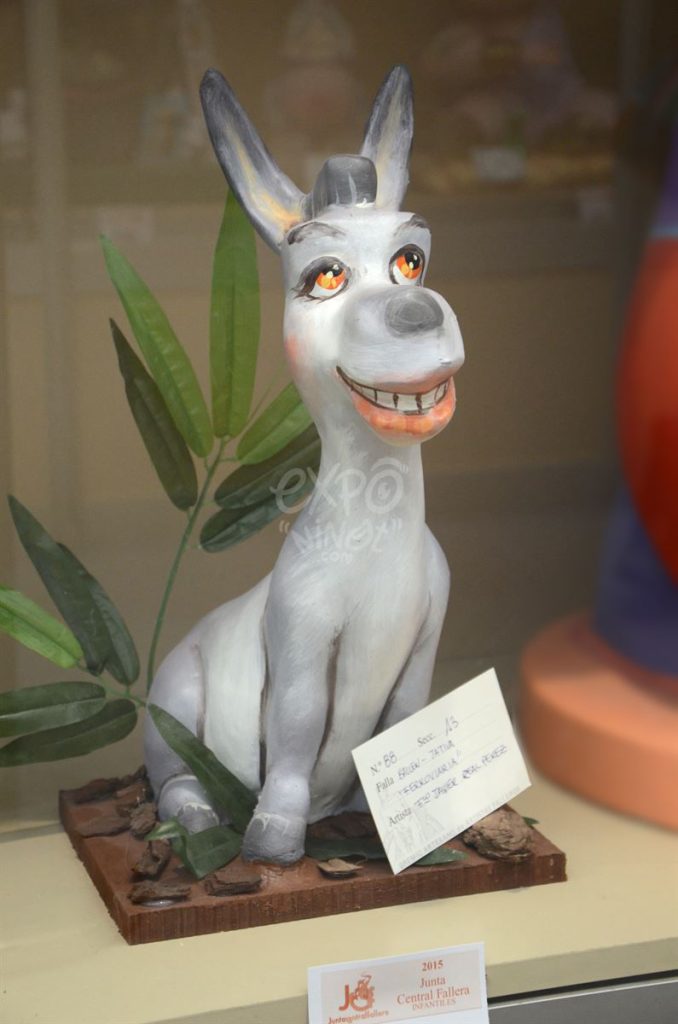 Año 2015, falla Bailén, Xátiva, sección decimotercera Infantil, Artista: Francisco Real Pérez.