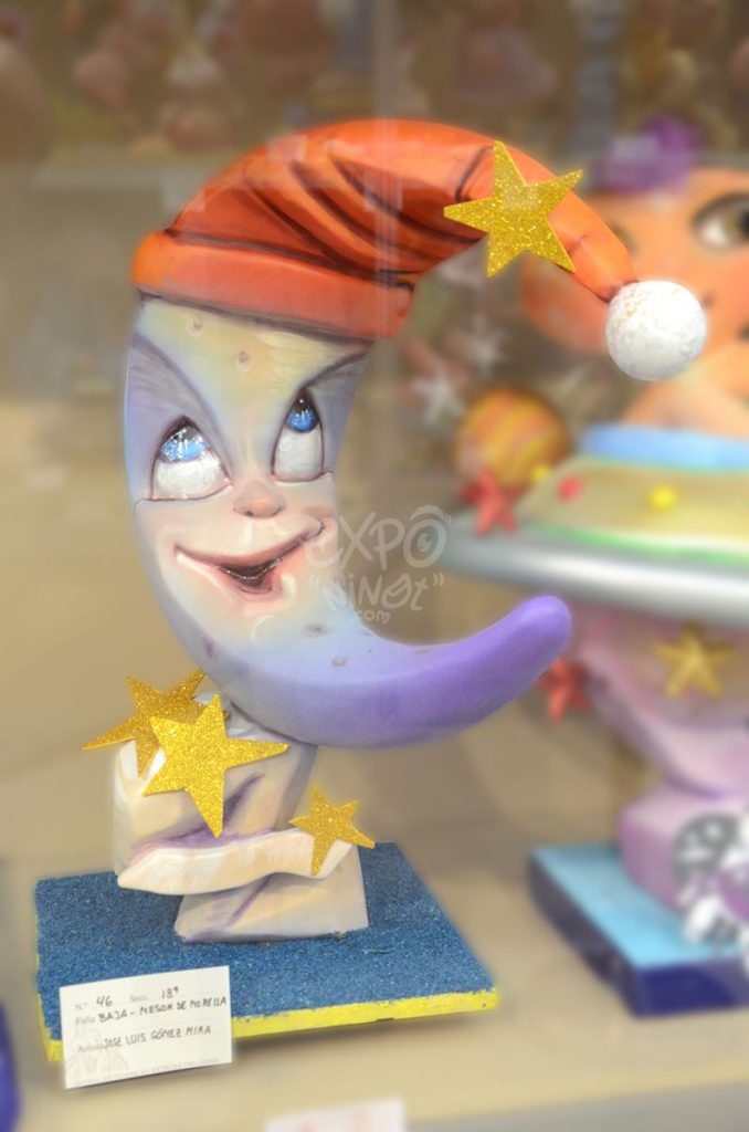 Año 2015, falla Baja, Mesón de Morella, sección decimoctava Infantil, Artista: JoseéLuis Mira.