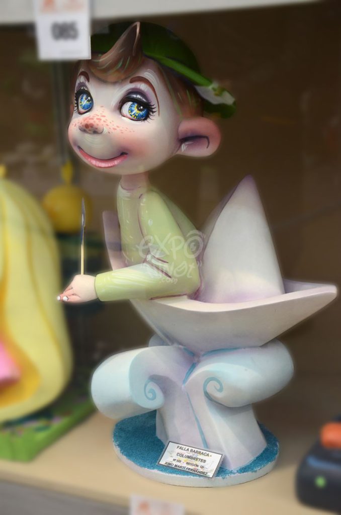 Año 2015, falla Barraca, Columbretes, sección duodécima Infantil, Artista: Ximo Martí Fernández.
