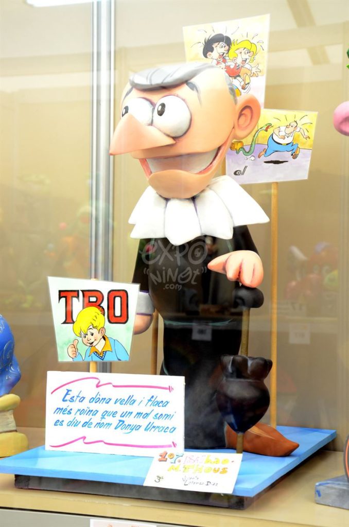 Año 2015, falla Bilbao, Maximiliano Thous, sección tercera Infantil, Artista: Vicente Lorenzo Díaz.