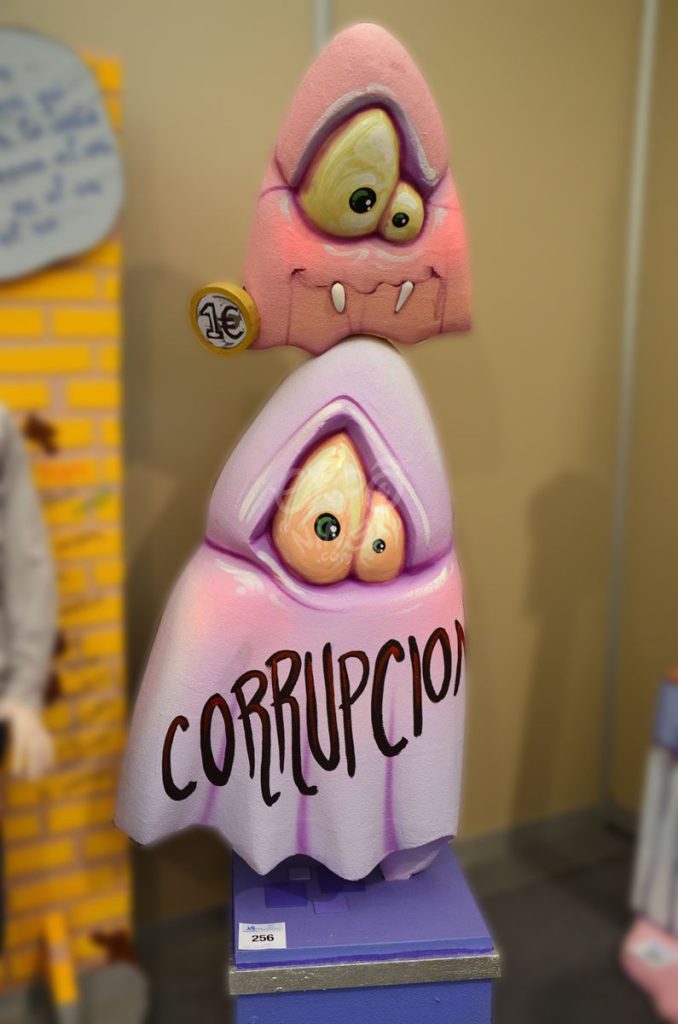 Año 2015, falla Blasco Ibáñez, Plaza Maestro Ripoll, sección séptima c, Artista: Francisco Santonja Peni.