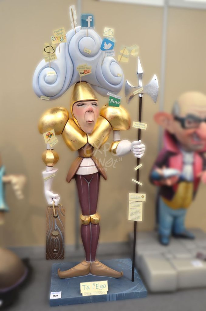 Año 2015, falla Borrull, Socors, sección séptima a, Artista: Fede Ferrer García.