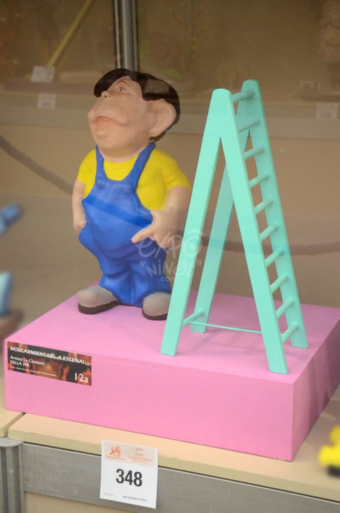 Año 2015, falla Cádiz, Cura Femenía, Puerto Rico, sección duodécima Infantil, Artista: La Comisión.