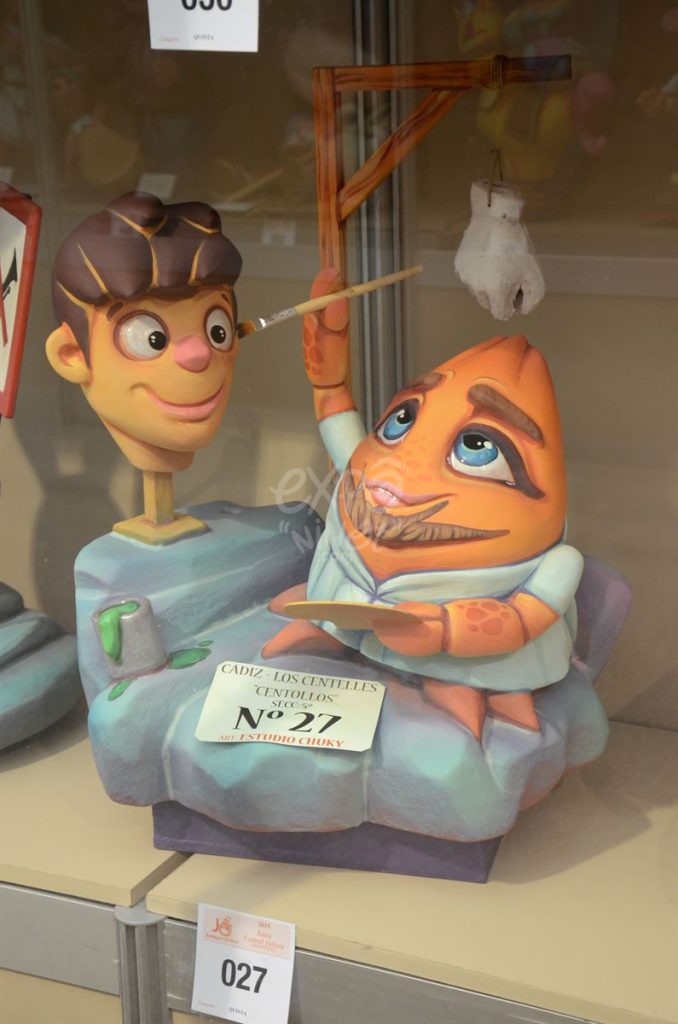 Año 2015, falla Cádiz, Los Centelles, sección quinta Infantil, Artistas: Rafael Martínez Reig, Raúl Martínez Ruíz.