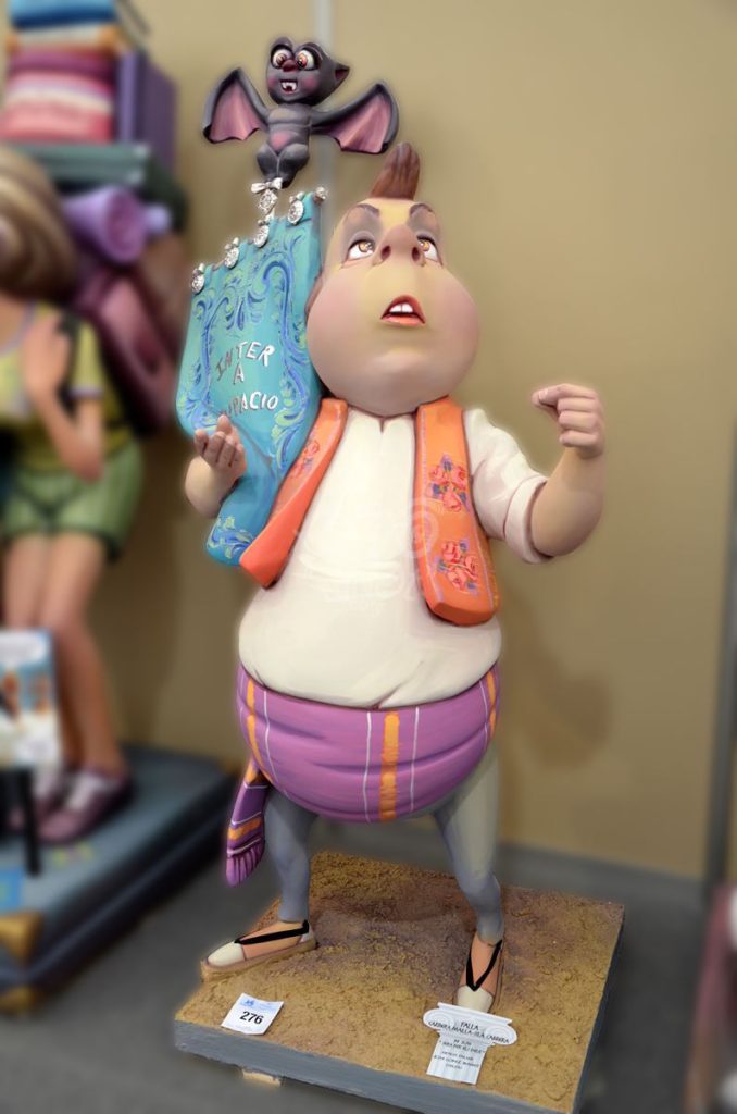 Año 2015, falla Carrera Malilla, Isla Cabrera, sección tercera a, Artista: José López Ibáñez.