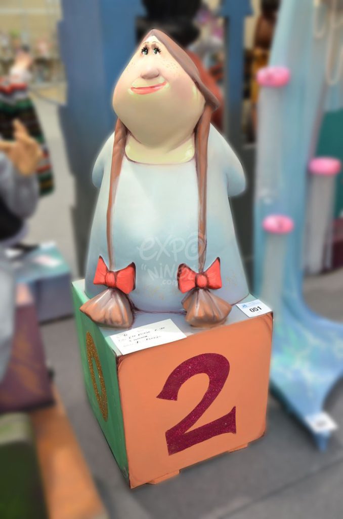 Año 2015, falla Carretera Escrivá, Cooperativa San Fernando, sección sexta b, Artista: Enrique Burriel Morro.