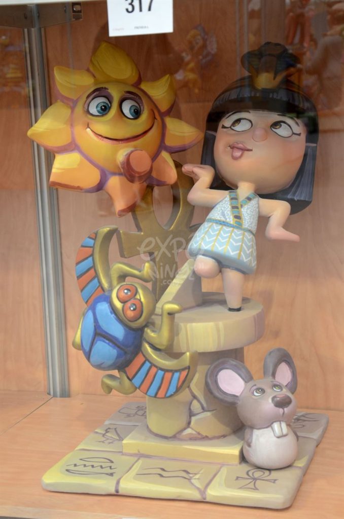 Año 2015, falla Carretera Malilla, Ingeniero Joaquín Benlloch, sección primera Infantil, Artista: Fernando Martínez.