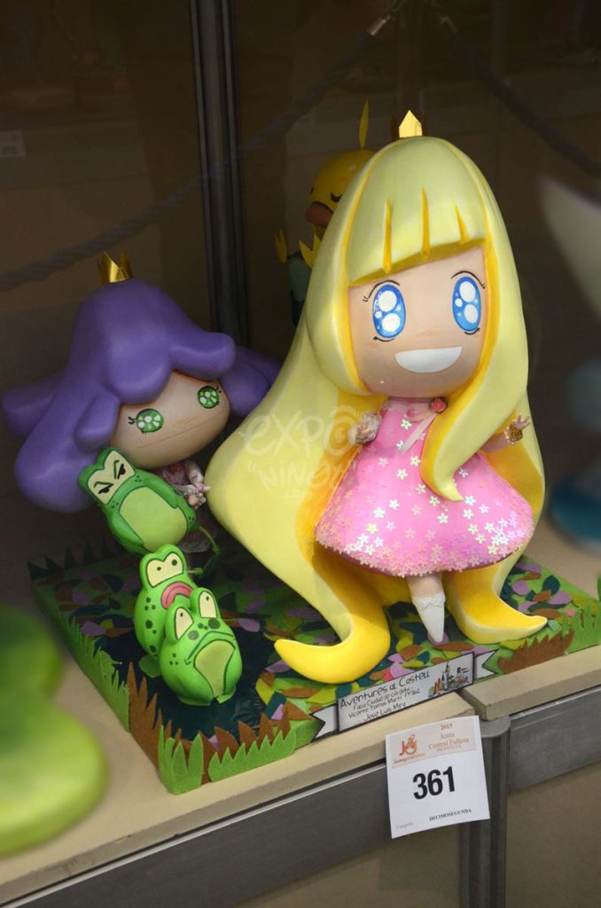 Año 2015, falla Ciudad de Córdoba, Vicente Tomás, sección duodécima Infantil, Artista: Jose Luis Mira.