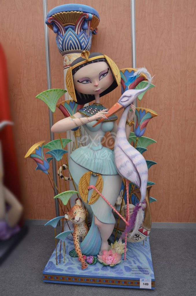Año 2015, falla Conde Salvatierra, Cirilo Amorós, sección primera b, Artista: Javier Álvarez-Sala Salinas.