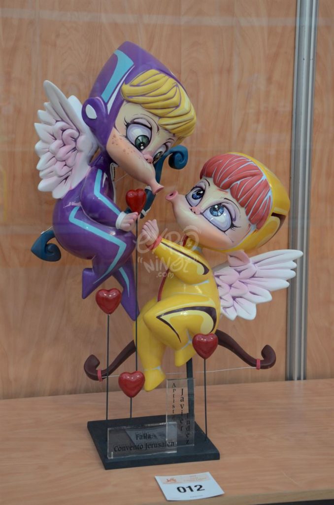 Año 2015, falla Convento Jerusalen, Matemático Marzal, sección especial Infantil, Artista: Javier Fernández Ruíz.