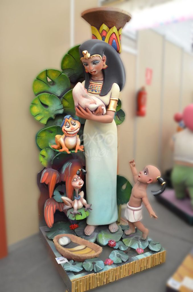 Año 2015, falla Cuba, Denia, sección cuarta a, Artista: David Sánchez Llongo.