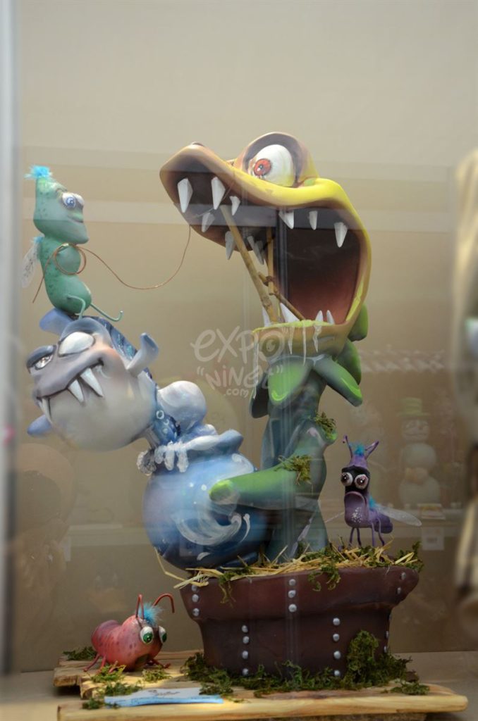 Año 2015, falla Cuba, Denia, sección duodécima Infantil, Artista: Javier Soriano.