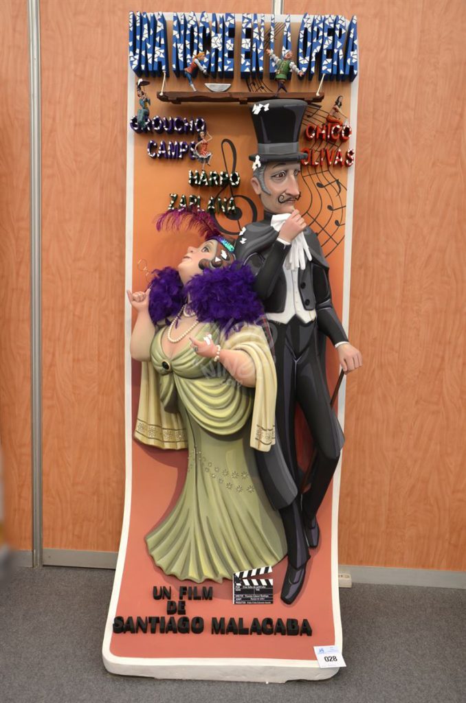 Año 2015, falla Cuba, Literato Azorín, sección especial, Artista: Vicente Llácer Rodrigo.