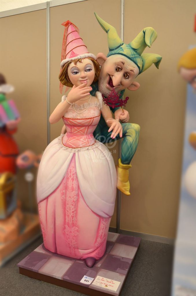 Año 2015, falla Cuba, Puerto Rico, sección segunda a, Artista: José Ramón Espuig Escrivá.