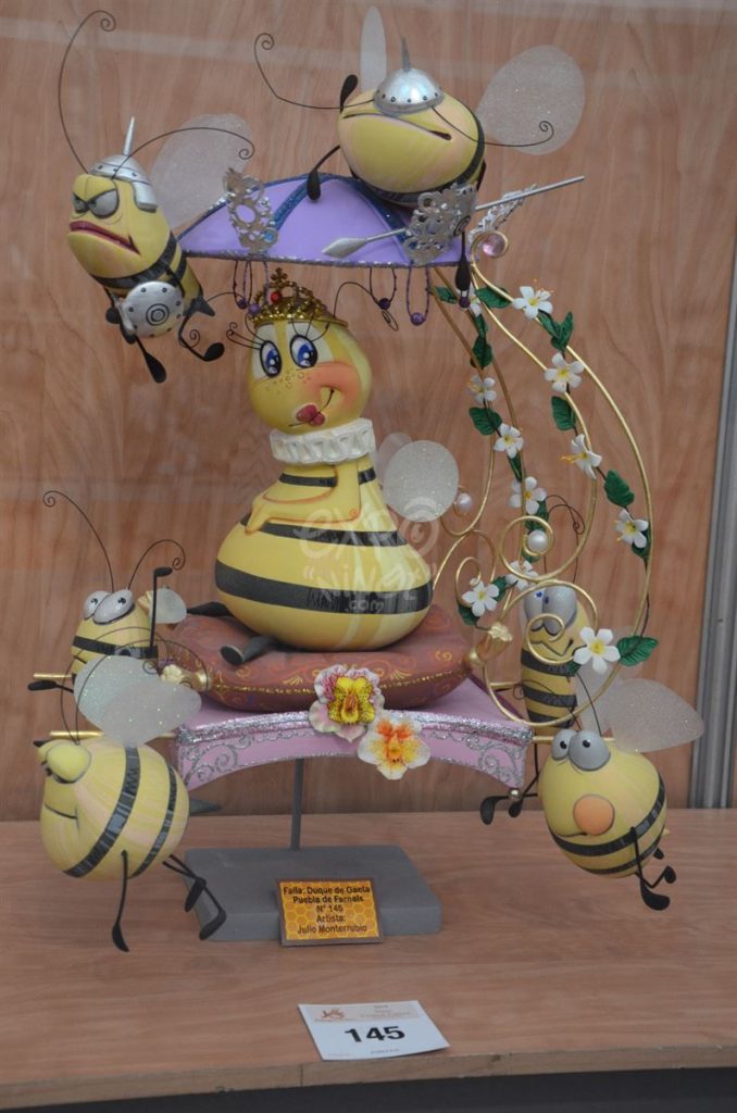 Año 2015, falla Duque de Gaeta, Puebla de Farnals, sección especial infantil, Artista: Julio Monterrubio Fernández.