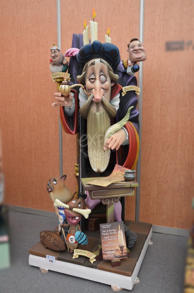 Año 2015, falla Duque de Gaeta, Puebla de Farnals, sección primera b, Artista: Carlos Carsí García.