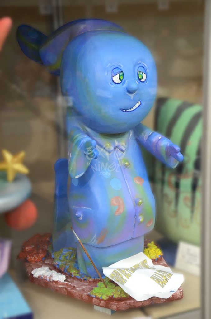 Año 2015, falla El Perellonet, sección decimoctava Infantil, Artista: Ángel Tarín Doménech.