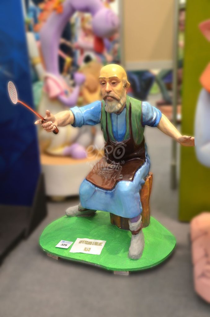 Año 2015, falla El Perellonet, sección séptima b, Artista: Ángel Tarín Doménech.