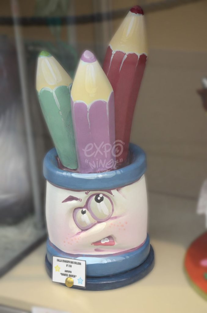 Año 2015, falla Evaristo Bas, Cullera, sección duodécima Infantil, Artista: Daniel Barea Ortiz